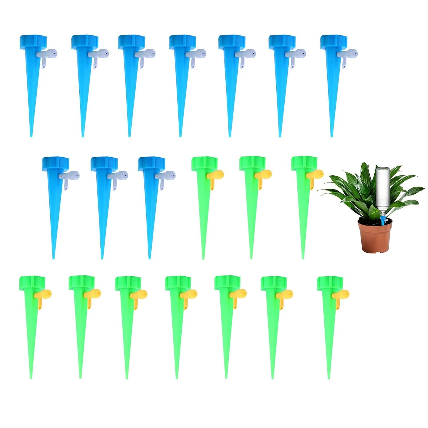 Arroseur de jardin – réglable, 20Pièces